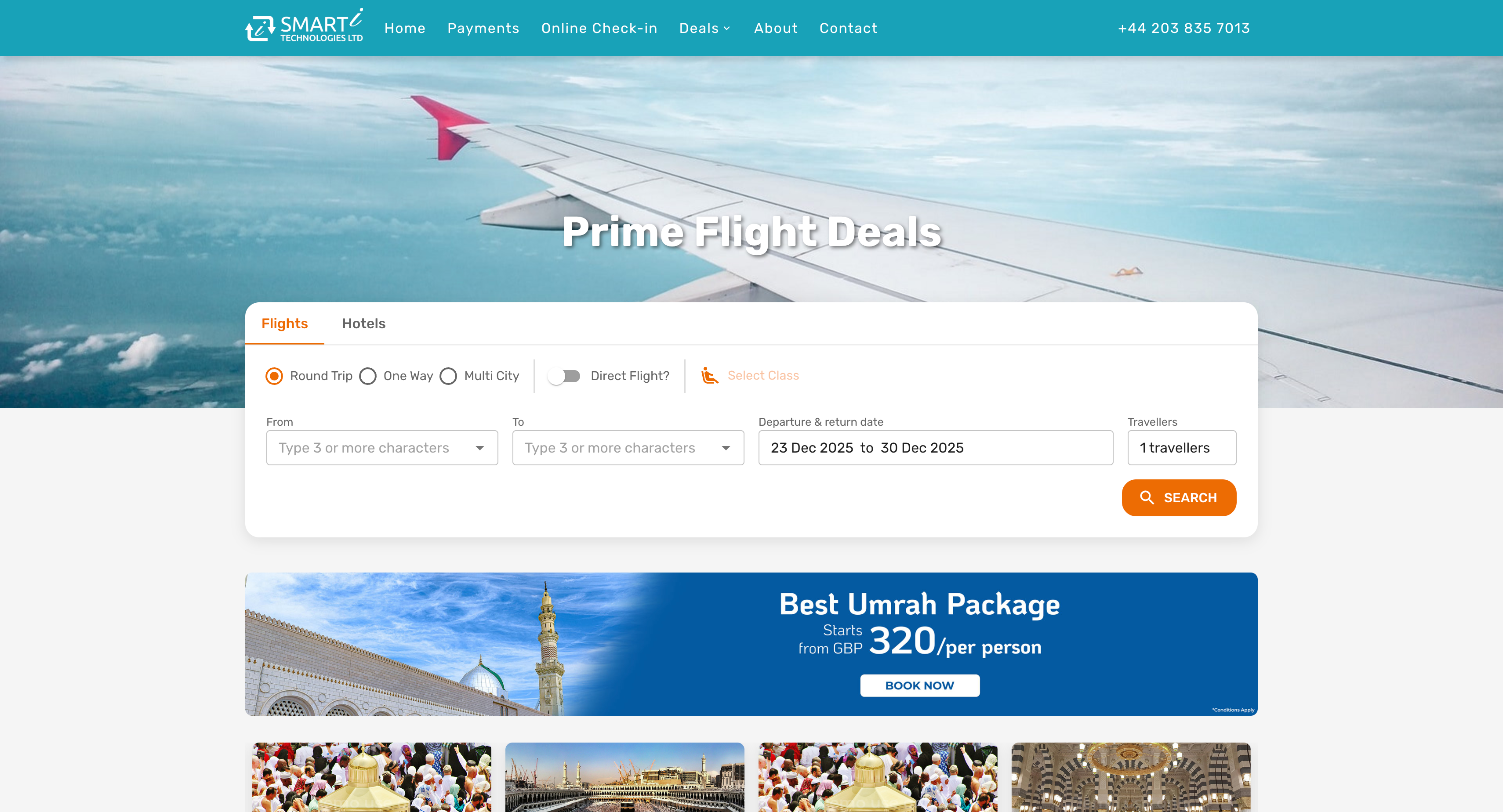 B2C Booking Engine