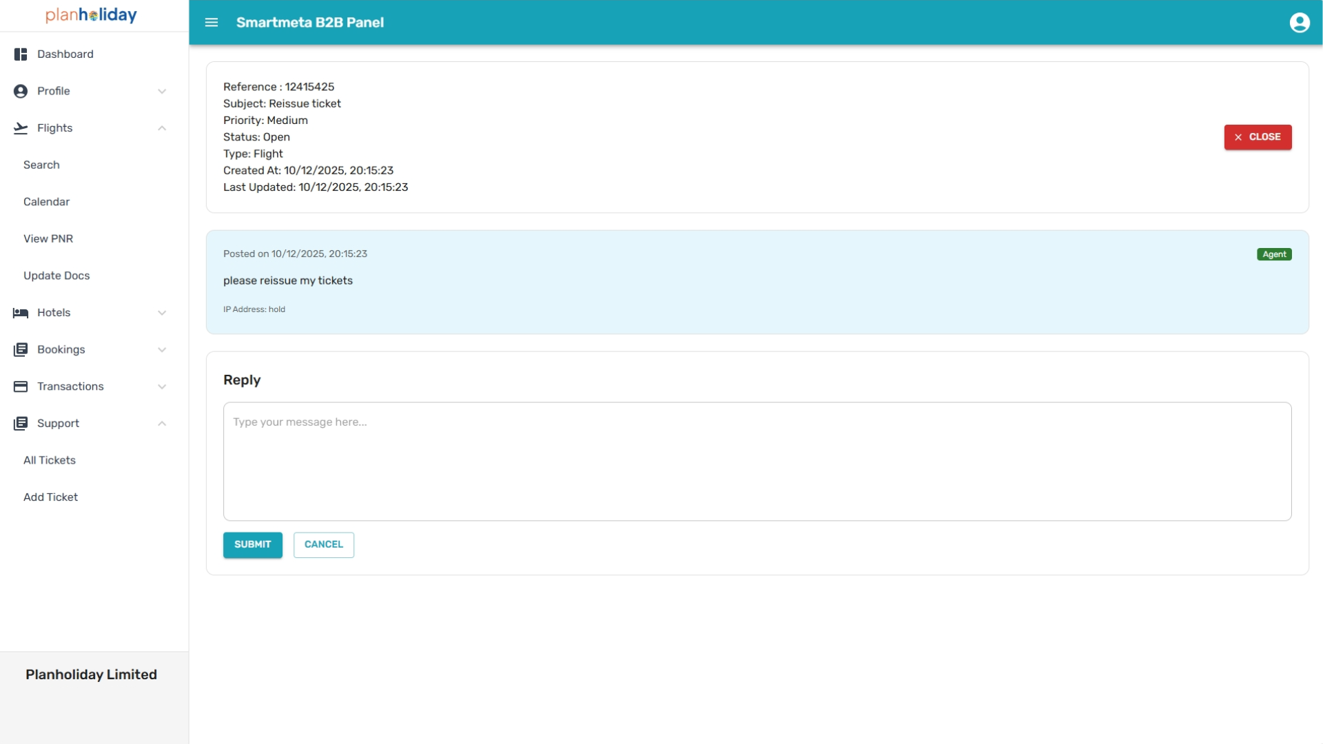 Agent Management System